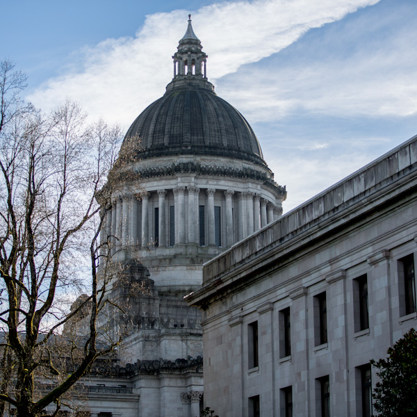 Image of the Washington state capitol building